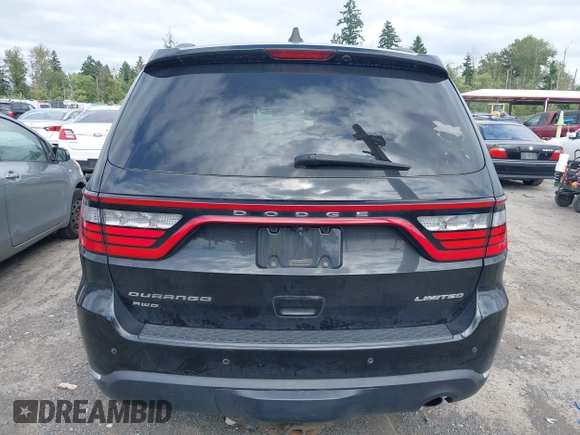 2014 Dodge Durango Limited with VIN 1C4RDJDG0EC310406, listed as a IAAI auction lot 42603939 with 165,439 mi miles and . Bid and sale history available at DreamBid. Image 16.