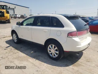 2007 Lincoln MKX with VIN 2LMDU68C07BJ15973, listed as a Copart auction lot 67206894 with 92,090 mi miles and Salvage Title. Bid and sale history available at carsss.com. Image 2.