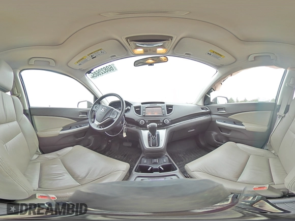 2012 Honda CR-V EX-L with VIN 5J6RM4H73CL016548, listed as a Copart auction lot 60822685 with 139,691 mi miles and Salvage title. Bid and sale history available at DreamBid. Image 14.