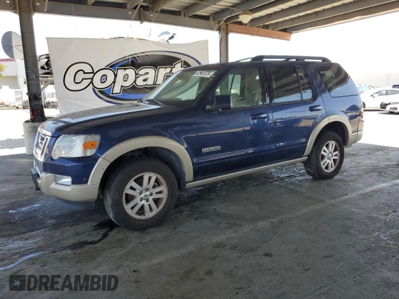 2008 Ford Explorer Eddie Bauer with VIN 1FMEU64E18UB09036, listed as a Copart auction lot 62961975 with 174,960 mi miles and Clean title. Bid and sale history available at DreamBid. Image 1.