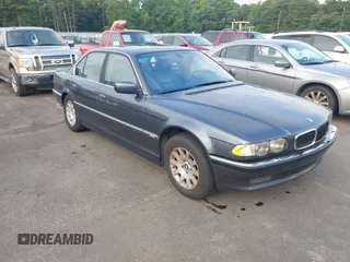 2001 BMW 7 Series 740i with VIN WBAGG83461DN88520, listed as a IAAI auction lot 42820441 with 231,620 mi miles and . Bid and sale history available at DreamBid. Image 1.