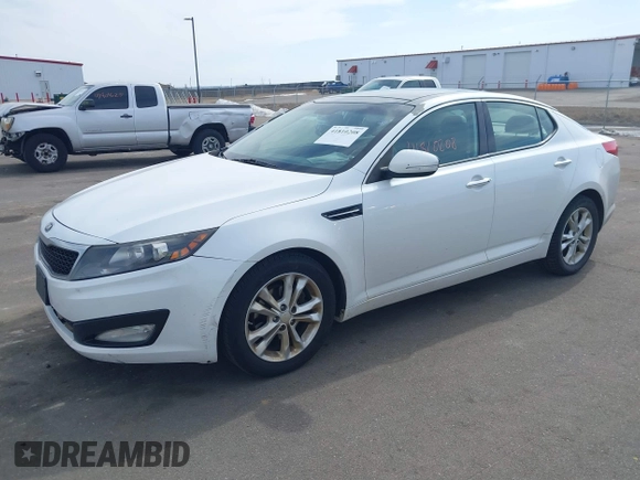 2013 Kia Optima EX with VIN 5XXGN4A7XDG111601, listed as a IAAI auction lot 41810208 with 192,767 mi miles. Bid and sale history available at carsss.com. Image 17.