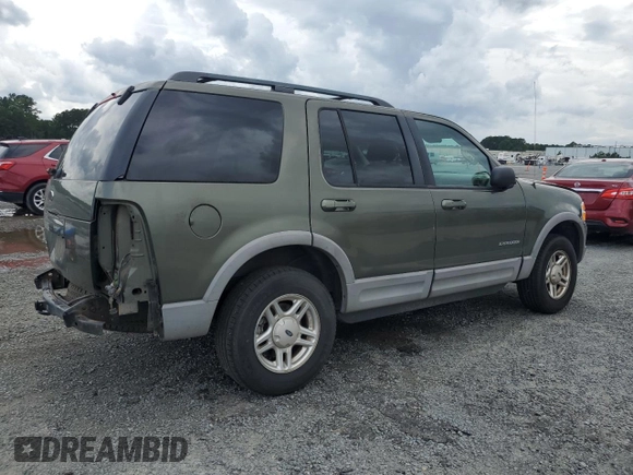 2002 Ford Explorer XLT with VIN 1FMZU73K92UD46007, listed as a Copart auction lot 59318385 with 158,313 mi miles and Salvage title. Bid and sale history available at DreamBid. Image 3.