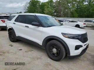 2024 Ford Police Interceptor Utility z VIN 1FM5K8AB6RGA27282, wystawiony jako Copart lot #51690755 z przebiegiem 11 799 mil mil oraz Szkody całkowita. Historia ofert i sprzedaży dostępna na DreamBid. Obrazek 4.