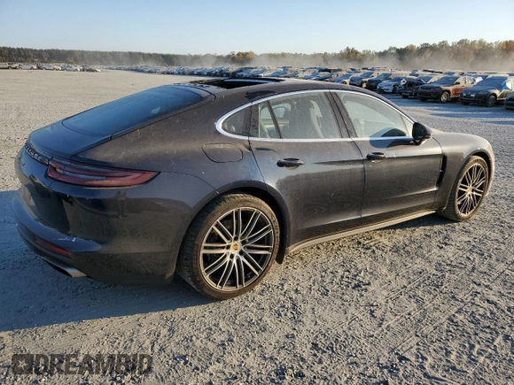 2017 Porsche Panamera with VIN WP0AA2A79HL100858, listed as a Copart auction lot 76724924 with 37,013 mi miles and Salvage title. Bid and sale history available at DreamBid. Image 3.