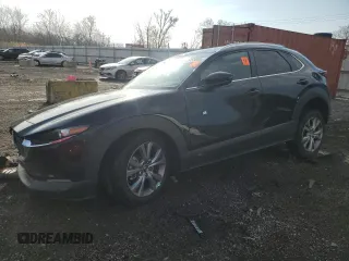 2023 Mazda CX-30 S Preferred z VIN 3MVDMBCM3PM528539, wystawiony jako Copart lot #50953005 z przebiegiem 37 754 mil mil oraz Szkoda całkowita • Salvage title. Historia ofert i sprzedaży dostępna na DreamBid. Obrazek 1.