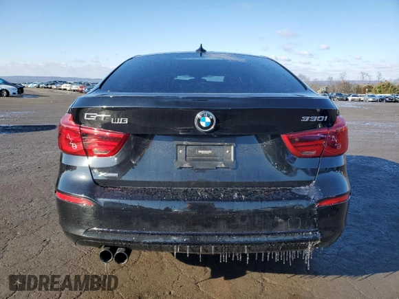 2018 BMW 3 Series 330i xDrive with VIN WBA8Z9C50JG827927, listed as a Copart auction lot 88681345 with 21,245 mi miles and Salvage Title. Bid and sale history available at carsss.com. Image 6.