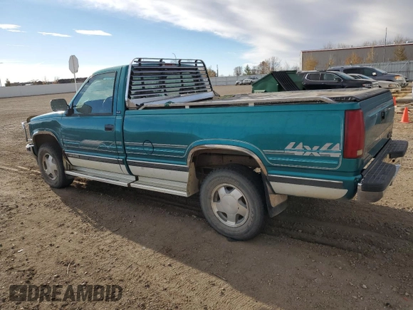 1994 GMC Sierra 1500 with VIN 1GTEK14K5RE539652, listed as a Copart auction lot 80877094 with 162,533 mi miles and Salvage Title. Bid and sale history available at DreamBid. Image 2.