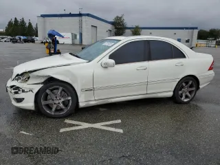 2007 Mercedes-Benz C 230 Sport with VIN WDBRF52H07F851260, listed as a Copart auction lot 47315325 with 172,249 mi miles and Salvage Title. Bid and sale history available at DreamBid. Image 1.
