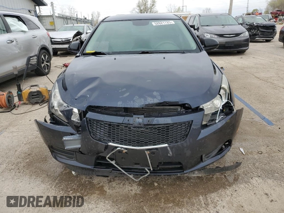 2014 Chevrolet Cruze LS with VIN 1G1PA5SH3E7427773, listed as a Copart auction lot 52621725 with 147,564 mi miles and Salvage Title. Bid and sale history available at carsss.com. Image 5.