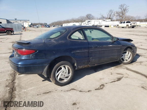 2002 Ford Escort ZX2 Standard with VIN 3FAFP11322R133324, listed as a Copart auction lot 46876655 with 143,367 mi miles and Salvage Title. Bid and sale history available at carsss.com. Image 3.