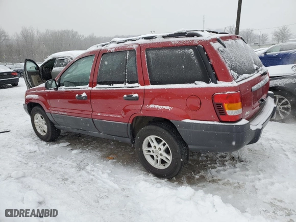2003 Jeep Grand Cherokee Laredo with VIN 1J4GW48SX3C612620, listed as a Copart auction lot 87298644 with 230,970 mi miles and Non Repairable. Bid and sale history available at carsss.com. Image 2.