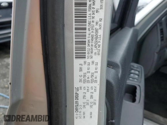 2011 Jeep Liberty Sport with VIN 1J4PN2GK4BW543087, listed as a Copart auction lot 59131595 with 127,989 mi miles and Salvage title. Bid and sale history available at DreamBid. Image 12.