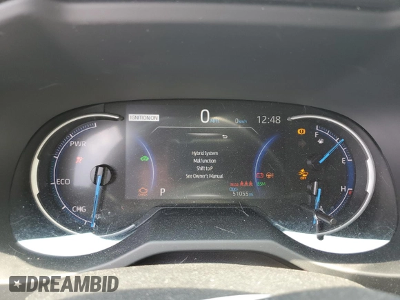 2023 Toyota RAV4 Hybrid XSE with VIN JTME6RFV2PJ035719, listed as a Copart auction lot 59431825 with 51,055 mi miles and Salvage title. Bid and sale history available at DreamBid. Image 9.
