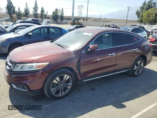 2014 Honda Crosstour EX-L z VIN 5J6TF1H50EL002025, wystawiony jako Copart lot #58432165 z przebiegiem Nie podano mil oraz Szkody całkowita. Historia ofert i sprzedaży dostępna na DreamBid. Obrazek 1.