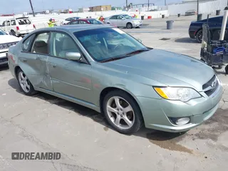 2009 Subaru Legacy Limited with VIN 4S3BL626597213258, listed as a IAAI auction lot 42397506 with 39,979 mi miles and . Bid and sale history available at DreamBid. Image 1.
