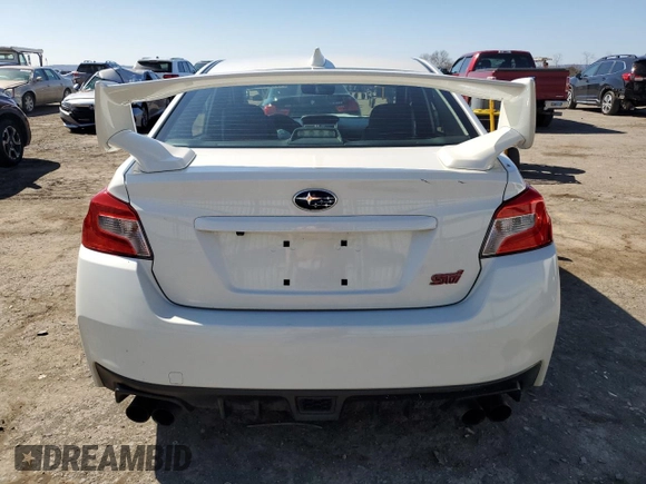 2019 Subaru WRX STI with VIN JF1VA2R64K9822438, listed as a Copart auction lot 48724355 with 58,218 mi miles and Salvage Title. Bid and sale history available at carsss.com. Image 6.