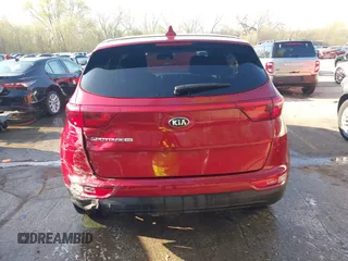 2017 Kia Sportage LX with VIN KNDPM3AC5H7121087, listed as a IAAI auction lot 41967697 with 91,175 mi miles. Bid and sale history available at carsss.com. Image 17.