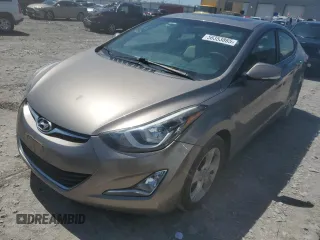 2016 Hyundai Elantra SE with VIN 5NPDH4AE5GH766847, listed as a Copart auction lot 56353865 with 91,153 mi miles and Salvage title. Bid and sale history available at DreamBid. Image 1.