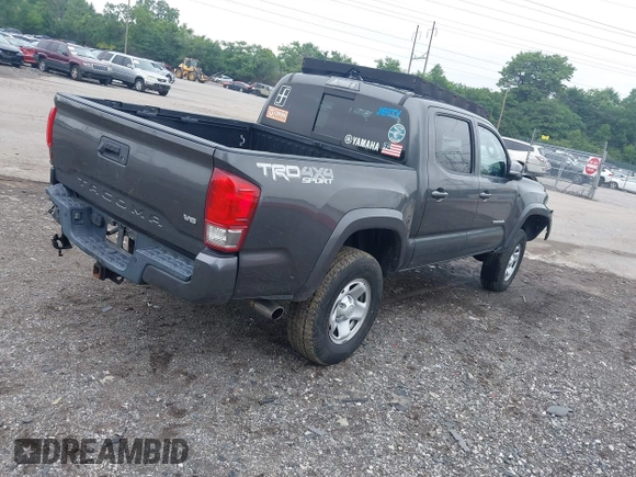 2017 Toyota Tacoma SR5 with VIN 3TMCZ5ANXHM089093, listed as a IAAI auction lot 42513711 with 86,022 mi miles and . Bid and sale history available at DreamBid. Image 4.