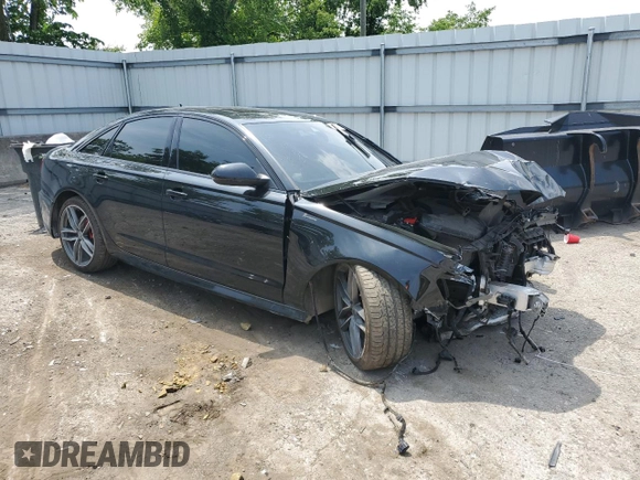 2017 Audi A6 Competition Prestige with VIN WAUF3AFC5HN038778, listed as a Copart auction lot 56790373 with 0 mi miles. Bid and sale history available at carsss.com. Image 4.