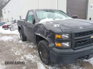 2015 Chevrolet Silverado 1500 Work Truck with VIN 1GCNKPEH2FZ425280, listed as a IAAI auction lot 41163090 with 62,766 mi miles. Bid and sale history available at carsss.com. Image 6.