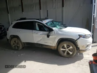2022 Jeep Cherokee Limited with VIN 1C4PJMDX5ND554225, listed as a Copart auction lot 45988265 with 19,813 mi miles and Salvage Title. Bid and sale history available at carsss.com. Image 4.