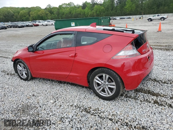 2011 Honda CR-Z with VIN JHMZF1C43BS010845, listed as a Copart auction lot 52178205 with 154,779 mi miles and Salvage Title. Bid and sale history available at carsss.com. Image 2.