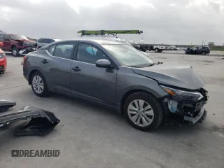2025 Nissan Sentra S with VIN 3N1AB8BV5SY251324, listed as a Copart auction lot 51345315 with 4,642 mi miles and Salvage Title. Bid and sale history available at DreamBid. Image 4.