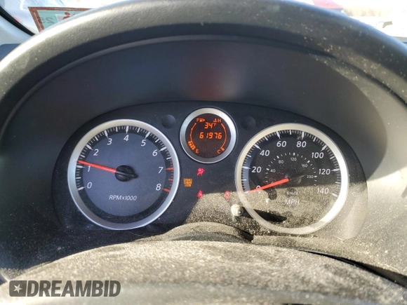 2012 Nissan Sentra SR with VIN 3N1AB6AP8CL716331, listed as a Copart auction lot 46453625 with 61,976 mi miles and Salvage Title. Bid and sale history available at DreamBid. Image 9.