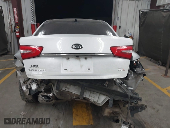 2016 Kia Cadenza Premium with VIN KNALN4D72G5214513, listed as a IAAI auction lot 41879699 with 117,724 mi miles. Bid and sale history available at carsss.com. Image 17.