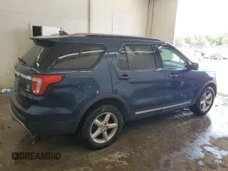 2017 Ford Explorer XLT z VIN 1FM5K8DH3HGB57678, wystawiony jako Copart lot #64508605 z przebiegiem 131 325 mil mil oraz Czysty tytuł • Clean title. Historia ofert i sprzedaży dostępna na DreamBid. Obrazek 3.