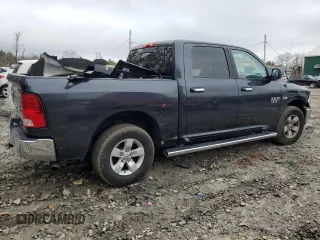 2018 Ram 1500 Big Horn with VIN 1C6RR7LT7JS289323, listed as a Copart auction lot 52647004 with Not provided miles and Salvage title. Bid and sale history available at DreamBid. Image 3.