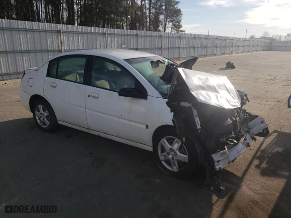 2007 Saturn ION with VIN 1G8AJ55F57Z116743, listed as a Copart auction lot 46970735 with 0 mi miles and Salvage Title. Bid and sale history available at carsss.com. Image 4.