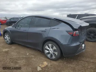 2023 Tesla Model Y Long Range with VIN 7SAYGDEE0PF864510, listed as a Copart auction lot 51259035 with 21,917 mi miles and Salvage Title. Bid and sale history available at carsss.com. Image 2.