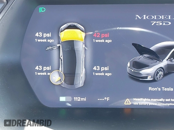 2019 Tesla Model S 75D с VIN 5YJSA1E22KF304098, выставлен на аукционе IAAI как лот 42293794 с пробегом 49 545 миль миль и . История ставок и продаж доступна на DreamBid. Изображение 17.