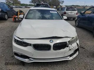 2019 BMW 4 Series 430i with VIN WBA4W3C56KAF93076, listed as a Copart auction lot 50100445 with 65,715 mi miles and Salvage Title. Bid and sale history available at carsss.com. Image 5.