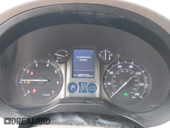 2011 Lexus GX 460 with VIN JTJBM7FXXB5021029, listed as a IAAI auction lot 41944230 with 209,722 mi miles. Bid and sale history available at carsss.com. Image 7.