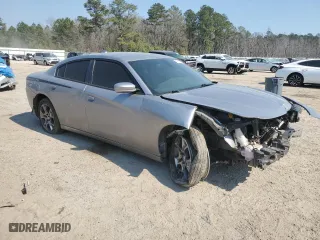 2016 Dodge Charger SXT with VIN 2C3CDXJGXGH151055, listed as a Copart auction lot 46434615 with 249,835 mi miles and Salvage Title. Bid and sale history available at carsss.com. Image 4.