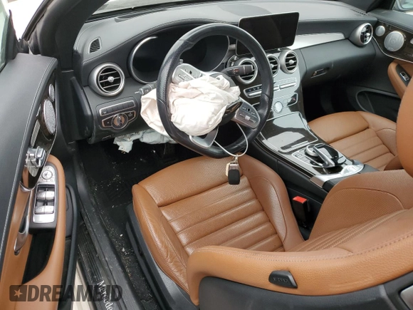 2021 Mercedes-Benz C 300 with VIN W1KWK8EB3MG094908, listed as a Copart auction lot 77884013 with Not Provided miles and . Bid and sale history available at DreamBid. Image 8.