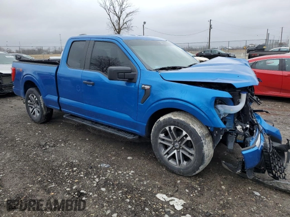 2021 Ford F-150 XL с VIN 1FTEX1CP2MKE10776, выставлен на аукционе Copart как лот 47098255 с пробегом 49 857 миль миль и Списание • Salvage title. История ставок и продаж доступна на DreamBid. Изображение 4.