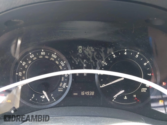 2010 Lexus IS 250 C with VIN JTHFF2C27A2508603, listed as a IAAI auction lot 42402256 with 164,938 mi miles and . Bid and sale history available at DreamBid. Image 7.