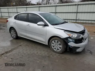 2022 Kia Rio LX with VIN 3KPA24AD1NE479034, listed as a Copart auction lot 43175165 with 61,542 mi miles and Clean Title. Bid and sale history available at carsss.com. Image 4.