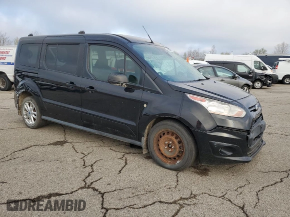 2014 Ford Transit Connect XLT z VIN NM0GE9F7XE1145781, wystawiony jako Copart lot #50659095 z przebiegiem 146 848 mil mil oraz Szkoda całkowita • Salvage title. Historia ofert i sprzedaży dostępna na DreamBid. Obrazek 4.