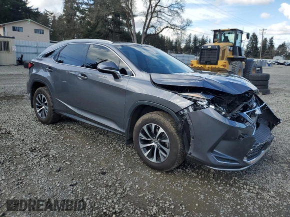 2020 Lexus RX with VIN 2T2HZMDA6LC238315, listed as a Copart auction lot 48080715 with 36,640 mi miles and Salvage Title. Bid and sale history available at carsss.com. Image 4.