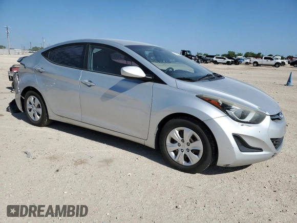 2016 Hyundai Elantra SE z VIN 5NPDH4AE5GH757971, wystawiony jako Copart lot #52736315 z przebiegiem 107 404 mil mil oraz Szkoda całkowita • Salvage title. Historia ofert i sprzedaży dostępna na DreamBid. Obrazek 4.