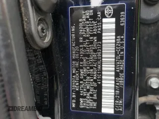 2020 Toyota Camry LE with VIN 4T1C11AKXLU963173, listed as a Copart auction lot 43066665 with 162,523 mi miles and Salvage Title. Bid and sale history available at carsss.com. Image 14.