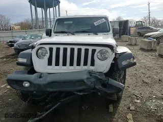 2019 Jeep Wrangler Unlimited Sport S with VIN 1C4HJXDG4KW558398, listed as a Copart auction lot 46604305 with 0 mi miles and Salvage Title. Bid and sale history available at carsss.com. Image 12.