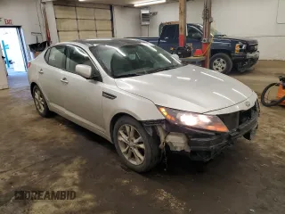 2012 Kia Optima EX with VIN 5XXGN4A67CG061858, listed as a Copart auction lot 43562795 with 168,789 mi miles and Salvage Title. Bid and sale history available at carsss.com. Image 4.