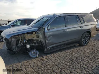 2021 Cadillac Escalade Sport Platinum with VIN 1GYS4GKL5MR474065, listed as a Copart auction lot 75037764 with 30,906 mi miles and Salvage Title. Bid and sale history available at carsss.com. Image 1.
